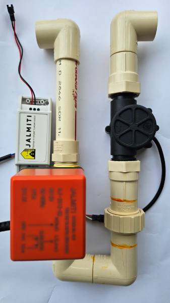 1" Sensor with Plumbing and Ball Valve